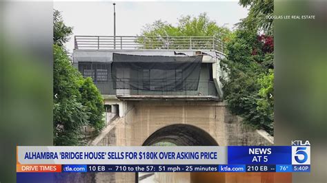 Alhambra 'bridge house' sells for $180K over asking price